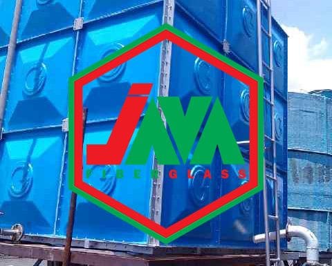 tangki air panel fiberglass